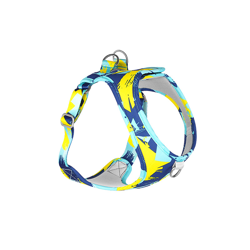Printed Pet Chest Strap Anti-Breakaway Dog Leash Small And Medium-Sized Dogs Traction Rope — image 6
