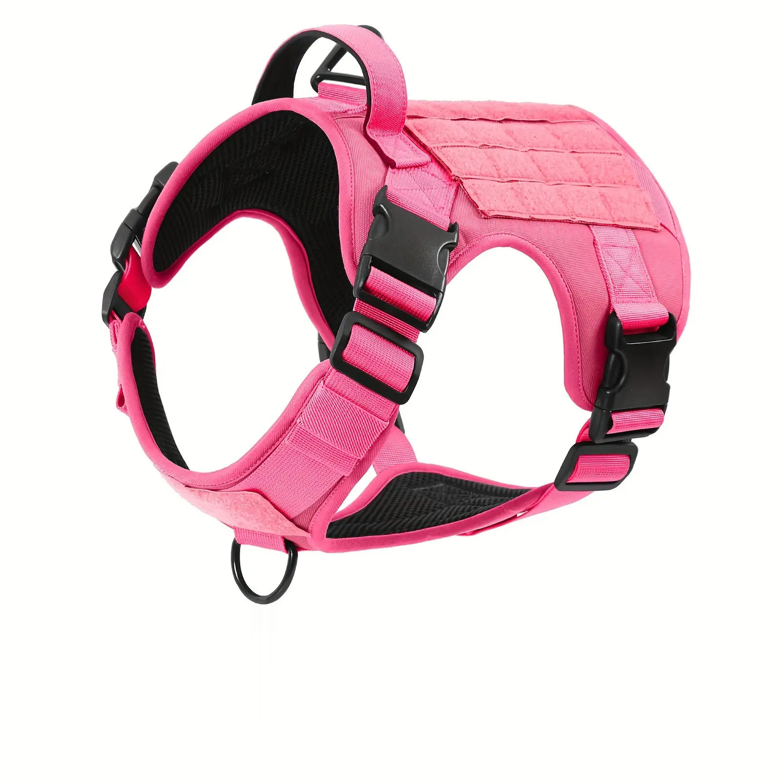 Arnés Táctico Tipo Chaleco para Perro de Servicio, Ajustable, Reflectante, con Hebilla de Metal, para Senderismo y Entrenamiento — imagen 1