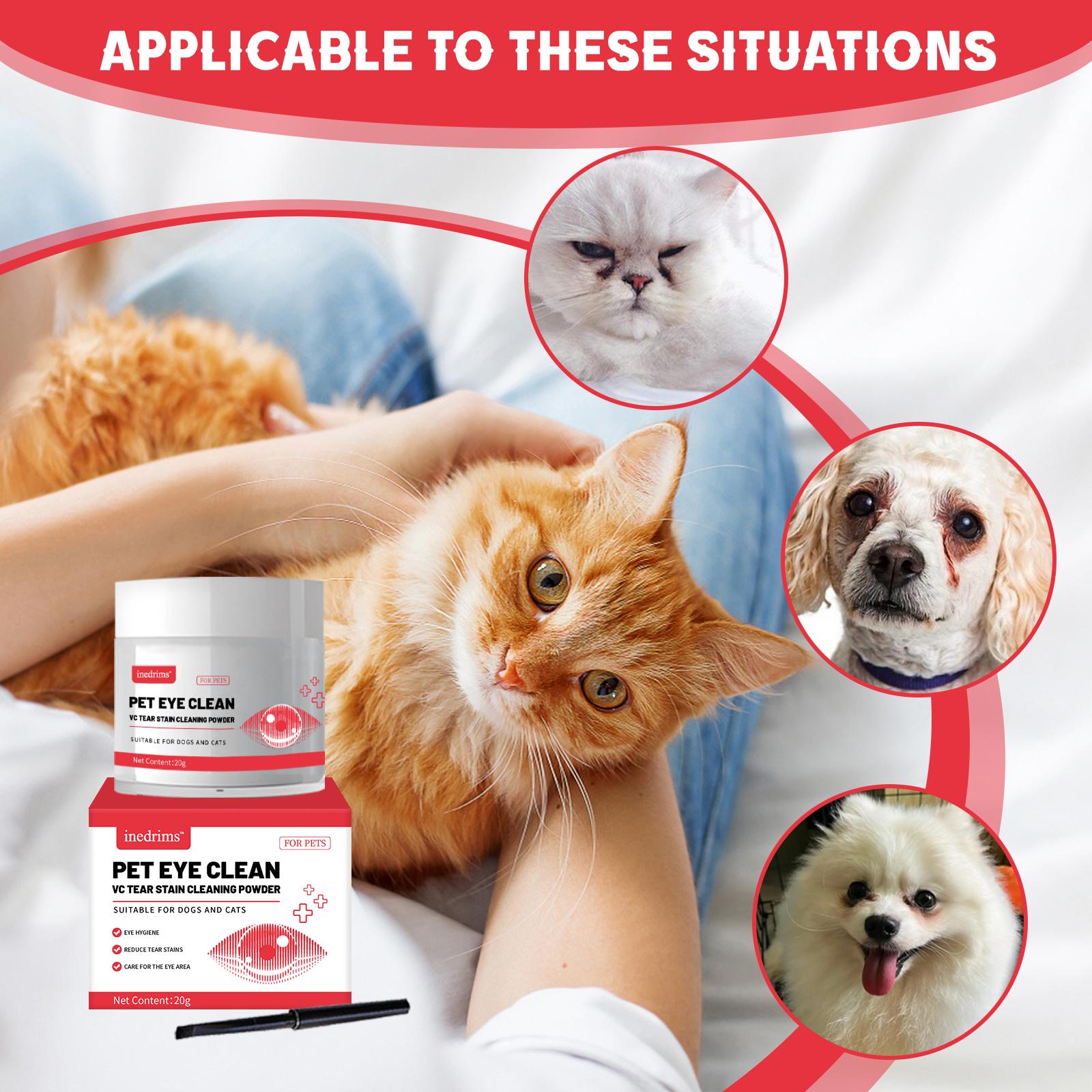 Pulidor de Manchas Lacrimales para Mascotas - Fórmula Natural y Suave, Cuidado Ocular y Peludo, Eliminación de Manchas y Brillantez — imagen 14