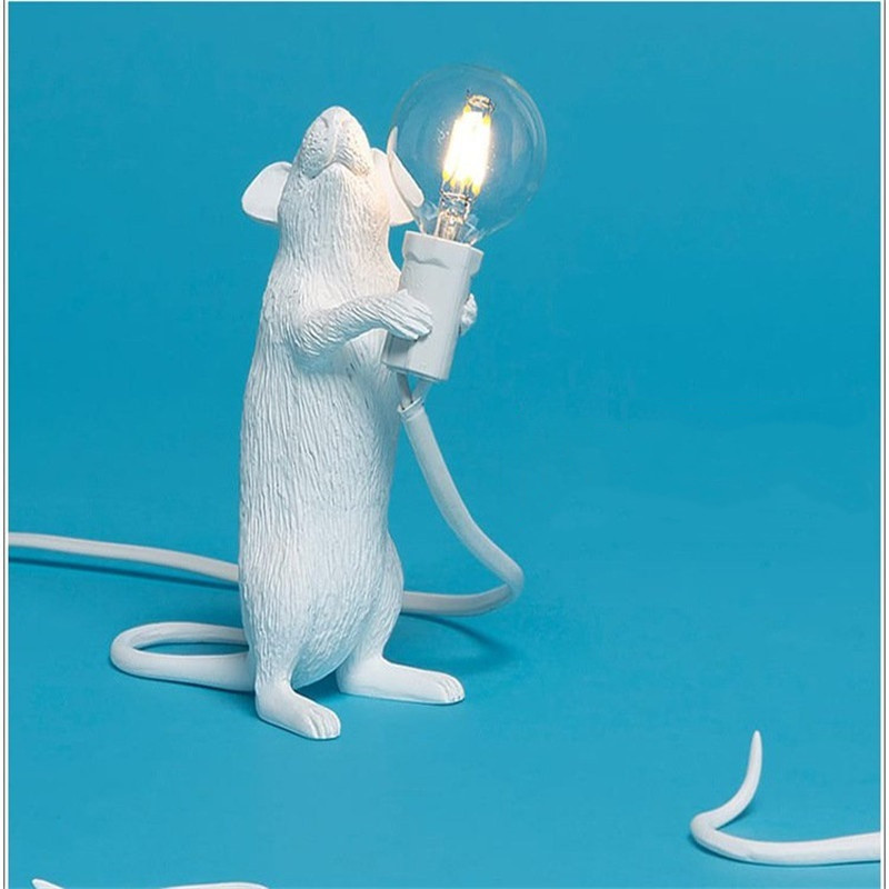 Lámpara de Resina Mini Animal Ratón Luz — imagen 10