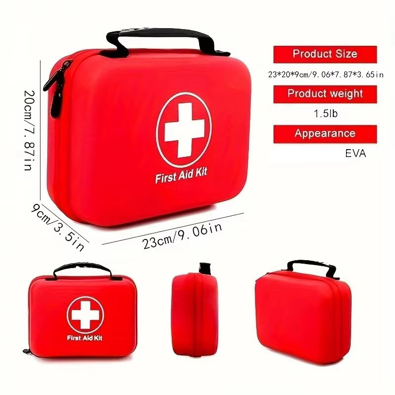 Portable First Aid Kit For Outdoor Adventures, Hiking, Car Traveling, And Camping (First Aid Kit Does Not Include Medication) — image 2