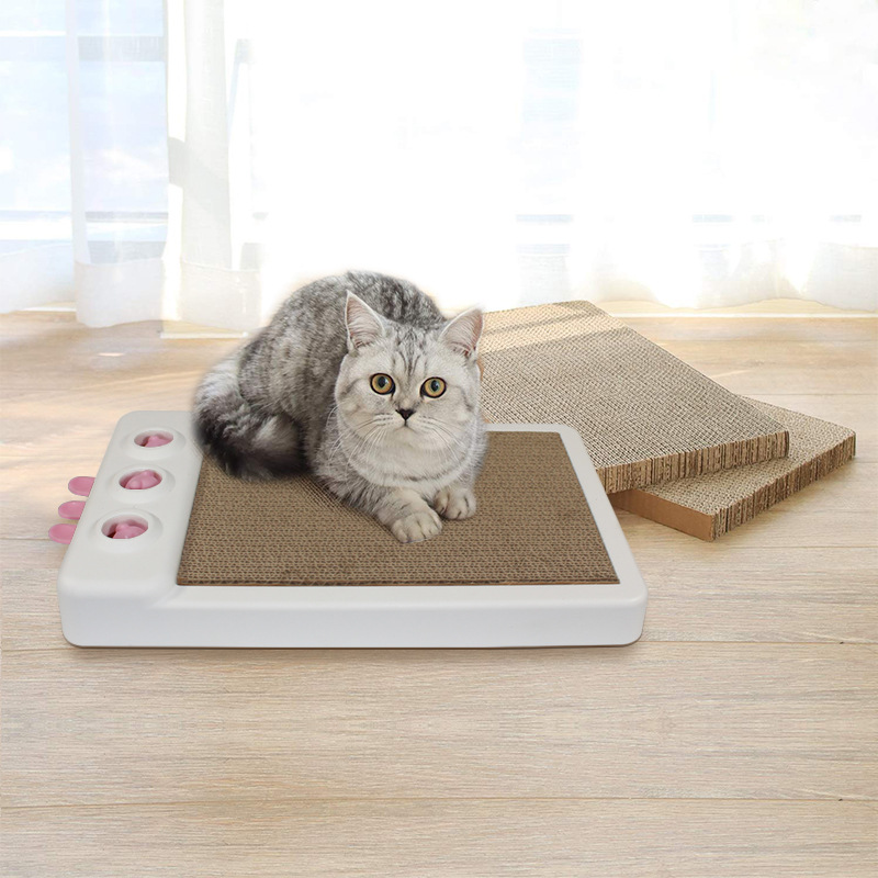 Cat Scratching Board Pet Cat Toy Function Multi-Corrugated Paper To Relieve Boredom Pet Supplies Cat Claw Board Cat Treadmill — image 3