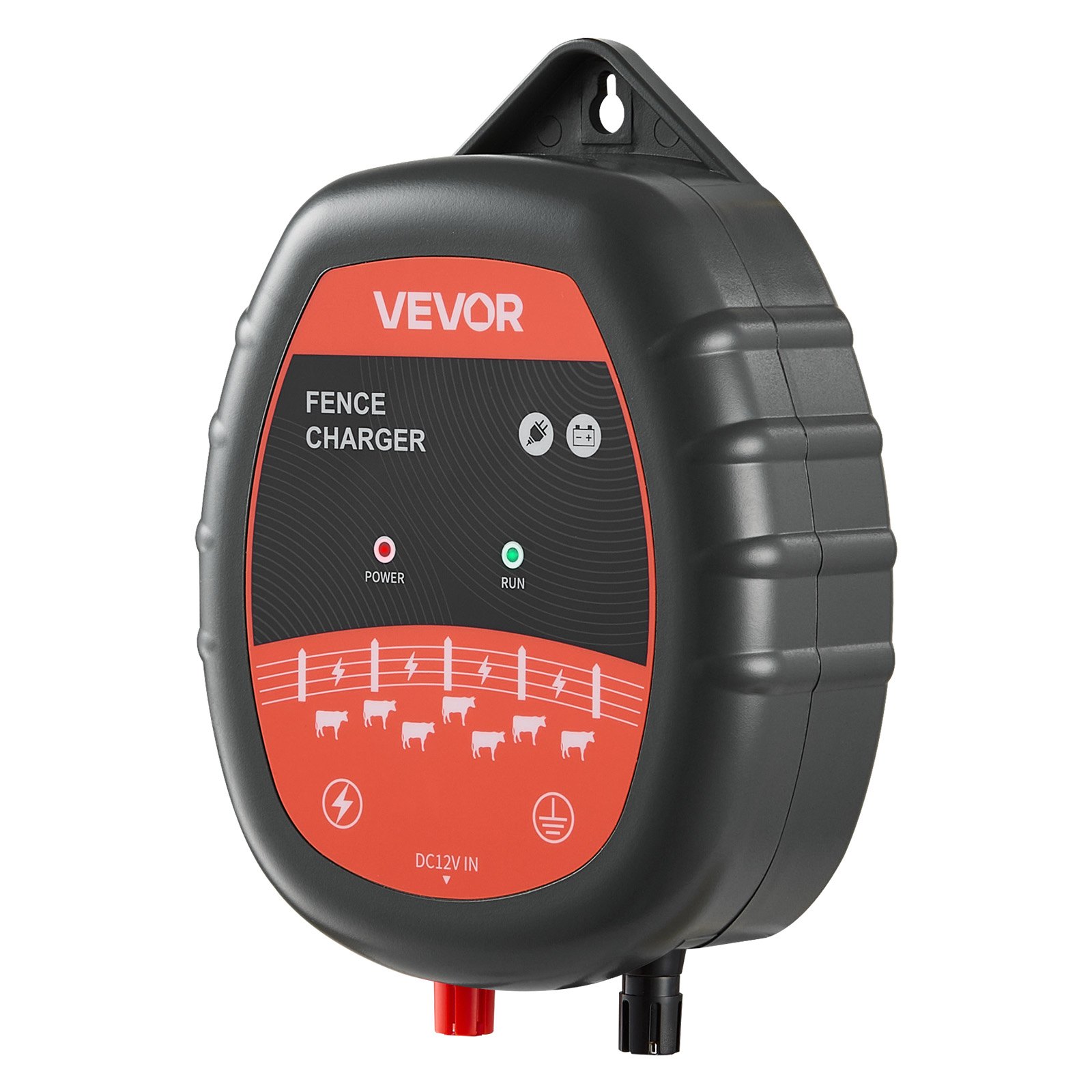 Cargador de Cerca Eléctrica 10kV 1J, Energizador con Indicador LED, 3 Millas de Rango, Potente Cargador para Redes Eléctricas y Baterías, Prevención de Intrusión de Animales Silvestres en Ganado y Poultry — imagen 1