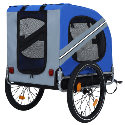 Large Folding Bike Trailer For Dogs 120LB Capacity All-Terrain Pet Carrier, Durable Steel Frame For Cycling, Jogging, Camping Outdoor Adventures — imagen 18