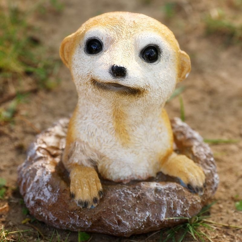 Outdoor simulation of meerkat and mongoose ornaments — image 4