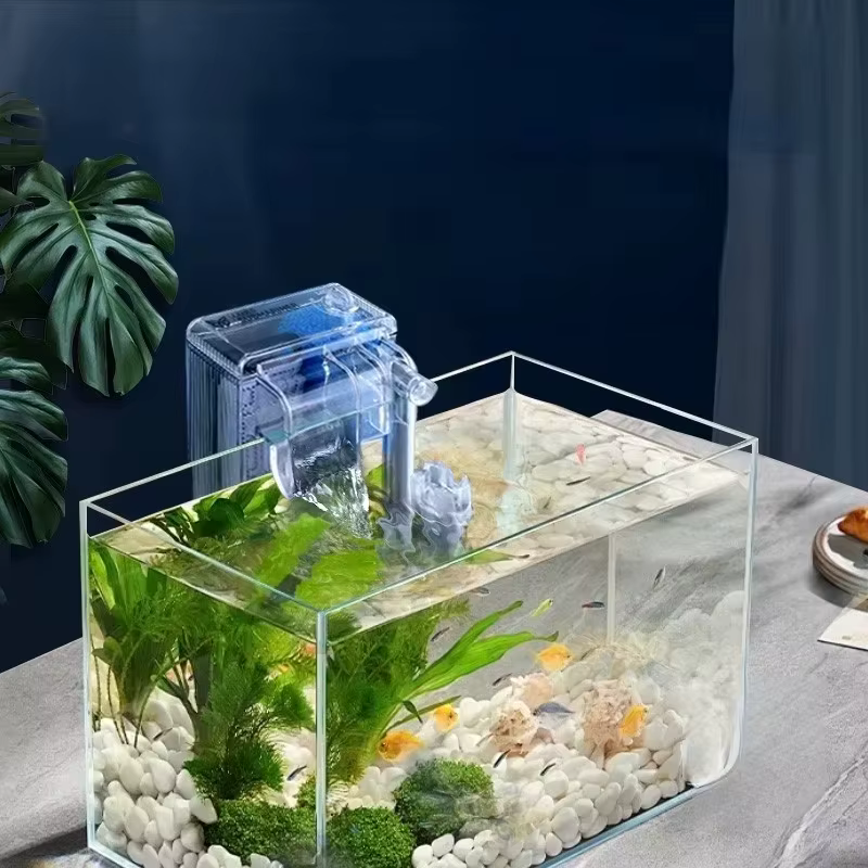 Filtro de Acuario Montado en Pared: Circulación, Ultra Silencioso, Oxigenación, Purificación del Agua, Tipo Cascada Pequeño, Tres en Uno — imagen 5