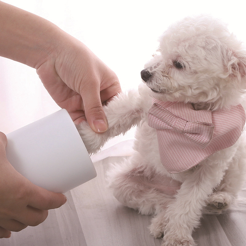 Dog Foot Washer Paw Wash Dog Foot Cat Foot Cleaning Supplies Pet Foot Wash Cup — image 3