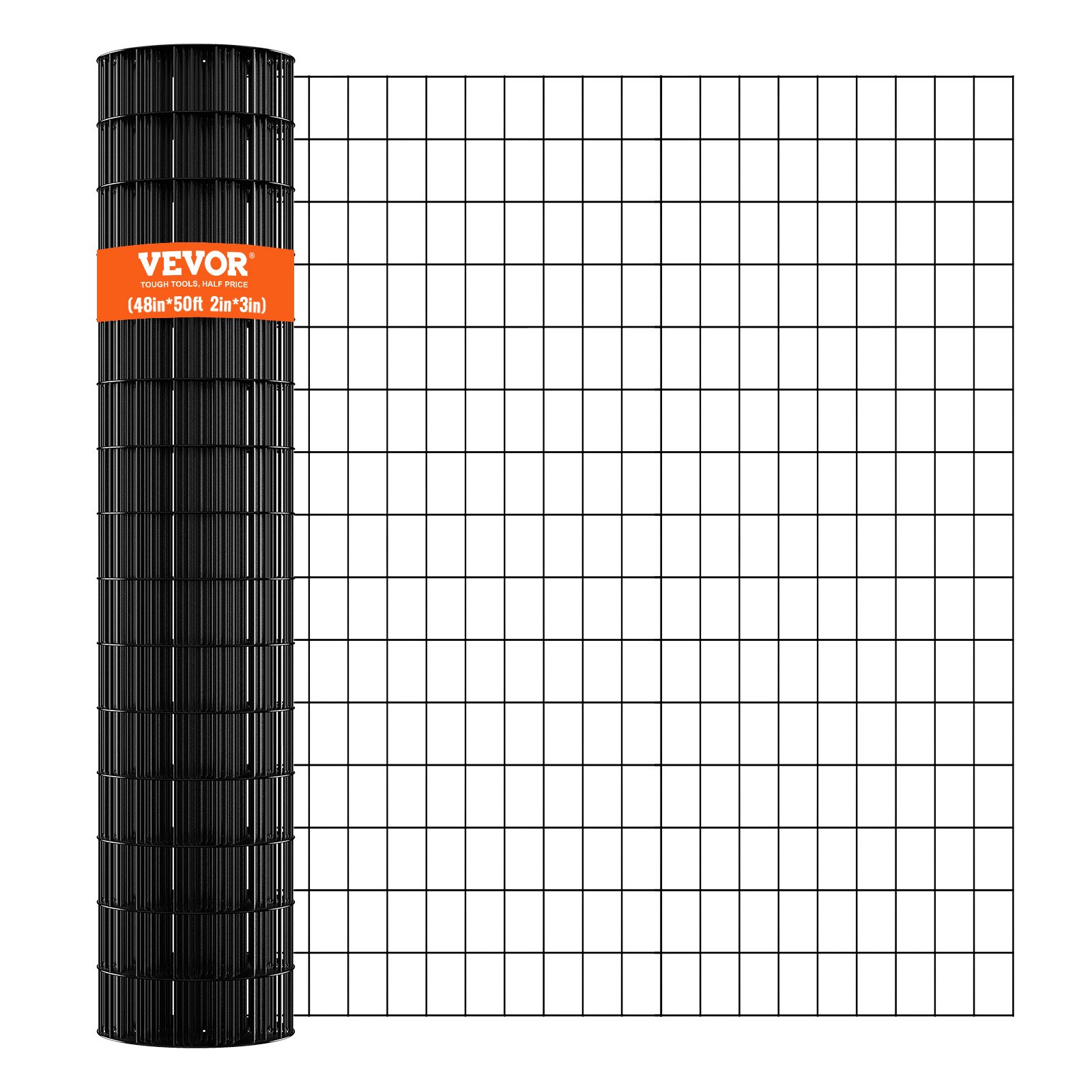 Hardware Cloth, 48'' X 50' Galvanized Wire Mesh Roll, 16 Gauge Chicken Wire Fence Roll, Vinyl Coating Metal Wire Mesh For Chicken Coop Barrier, Rabbit Snake Fences, Poultry Enclosures — imagen 1