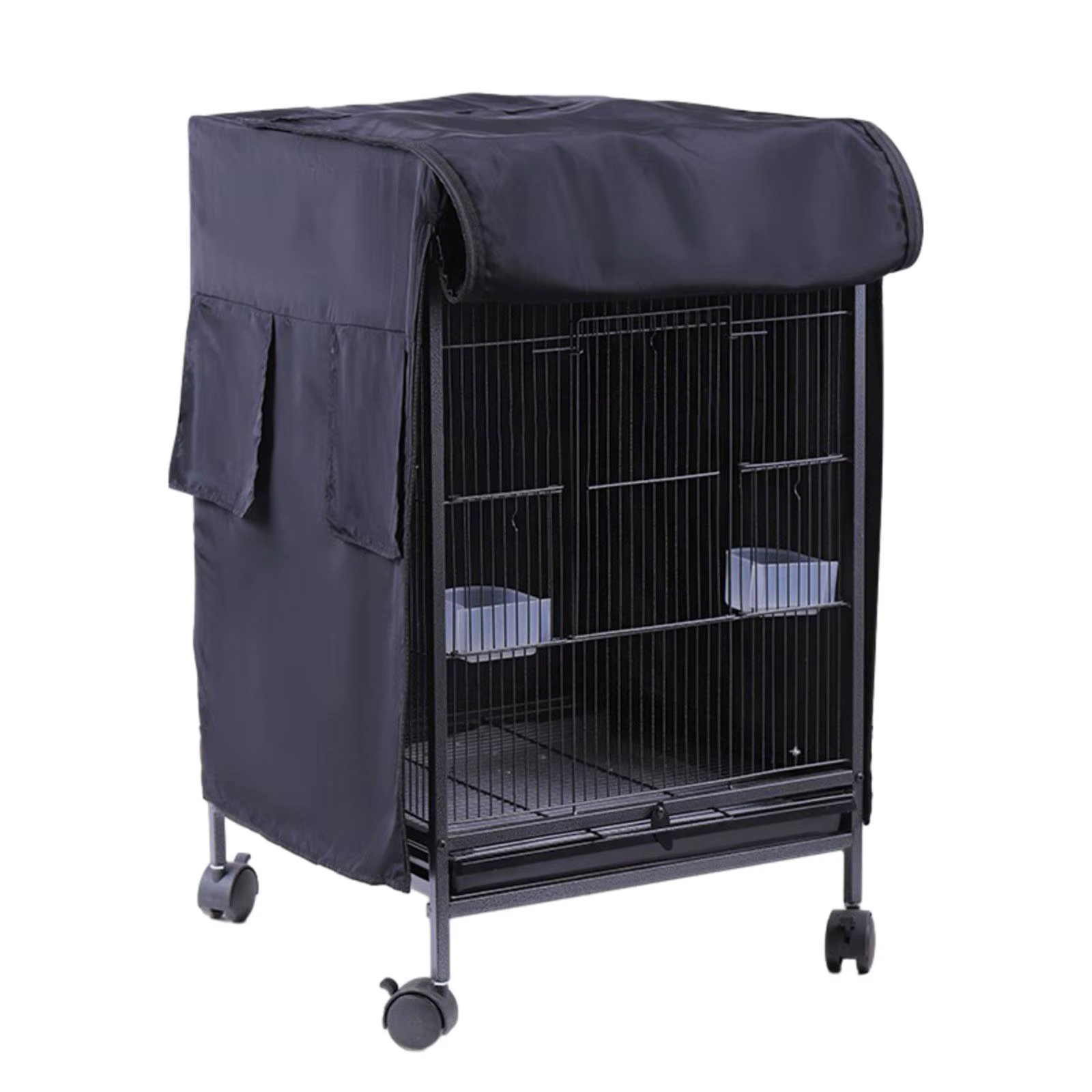 Bird Cage Cover Bird Parrot Cage Cover Rainproof Windbreaker Patio Birdcage Covers for Budgies Macaw Parrot Rabbit Parakeets — image 1