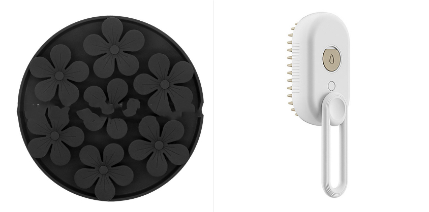 Pulidor de Gato con Vapor 3 en 1 - Cepillo Eléctrico para Mascotas con Masaje y Eliminación de Pelo — imagen 12