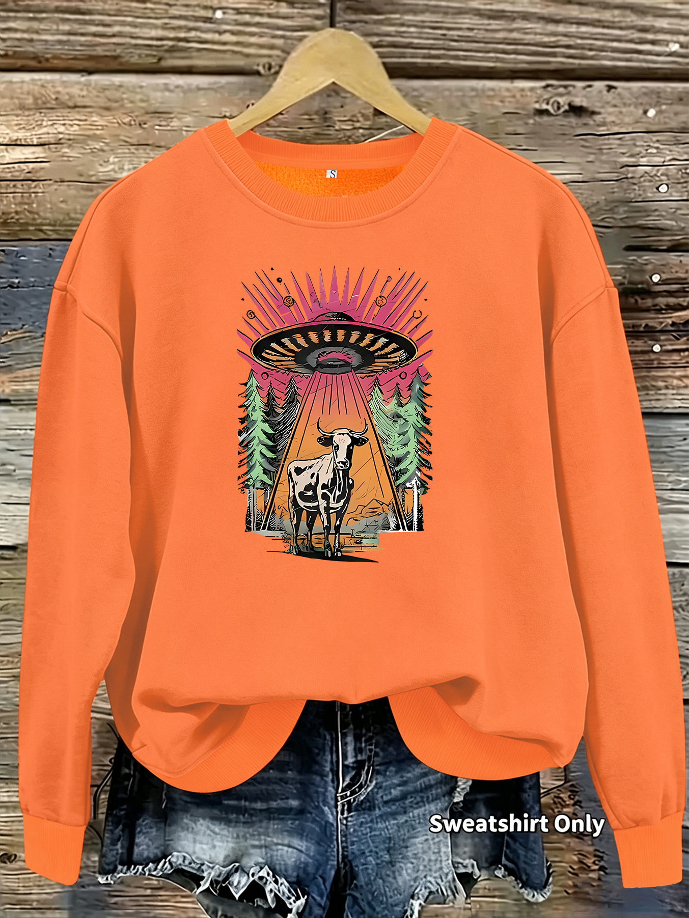 Cattle kidnapped printed hoodie — image 12