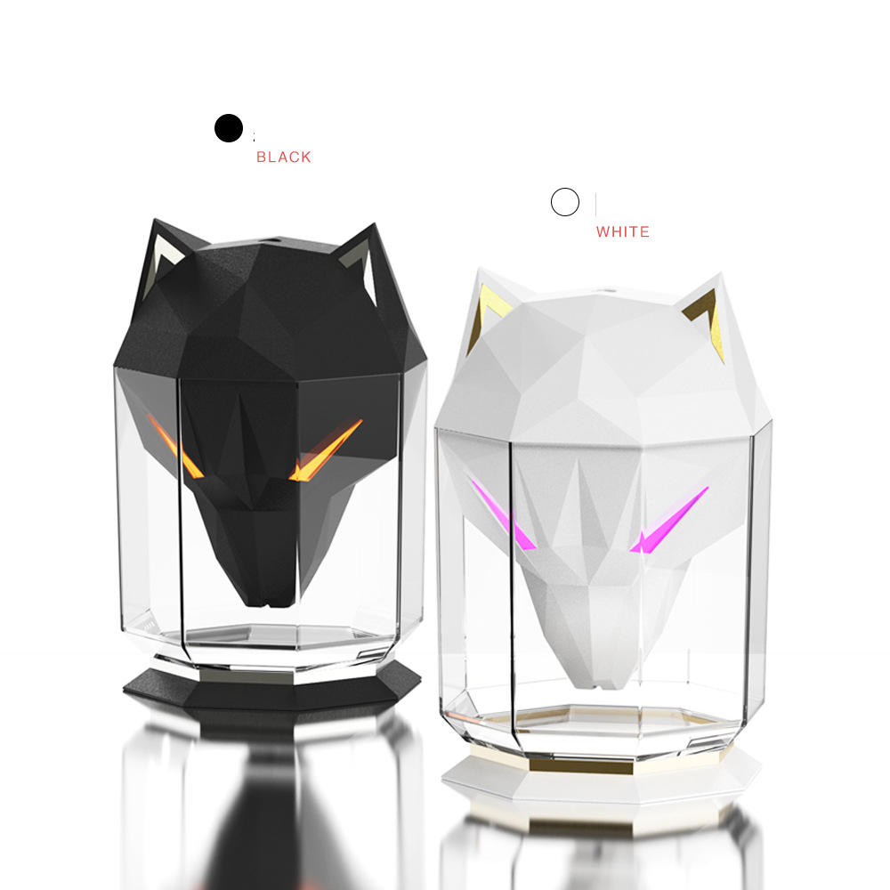 Desktop Wolf Humidifier Large Capacity Household Air Nebulizer Heavy Fog Humidifier Ornament — image 5