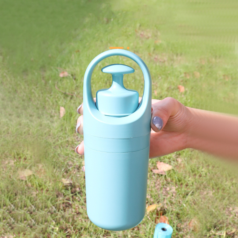 Soplador Portátil Ligero de Heces Caninas con Dispensador Integrado de Bolsas para Recoger Excrementos de Perros con Ganchos de 8 Patas — imagen 28