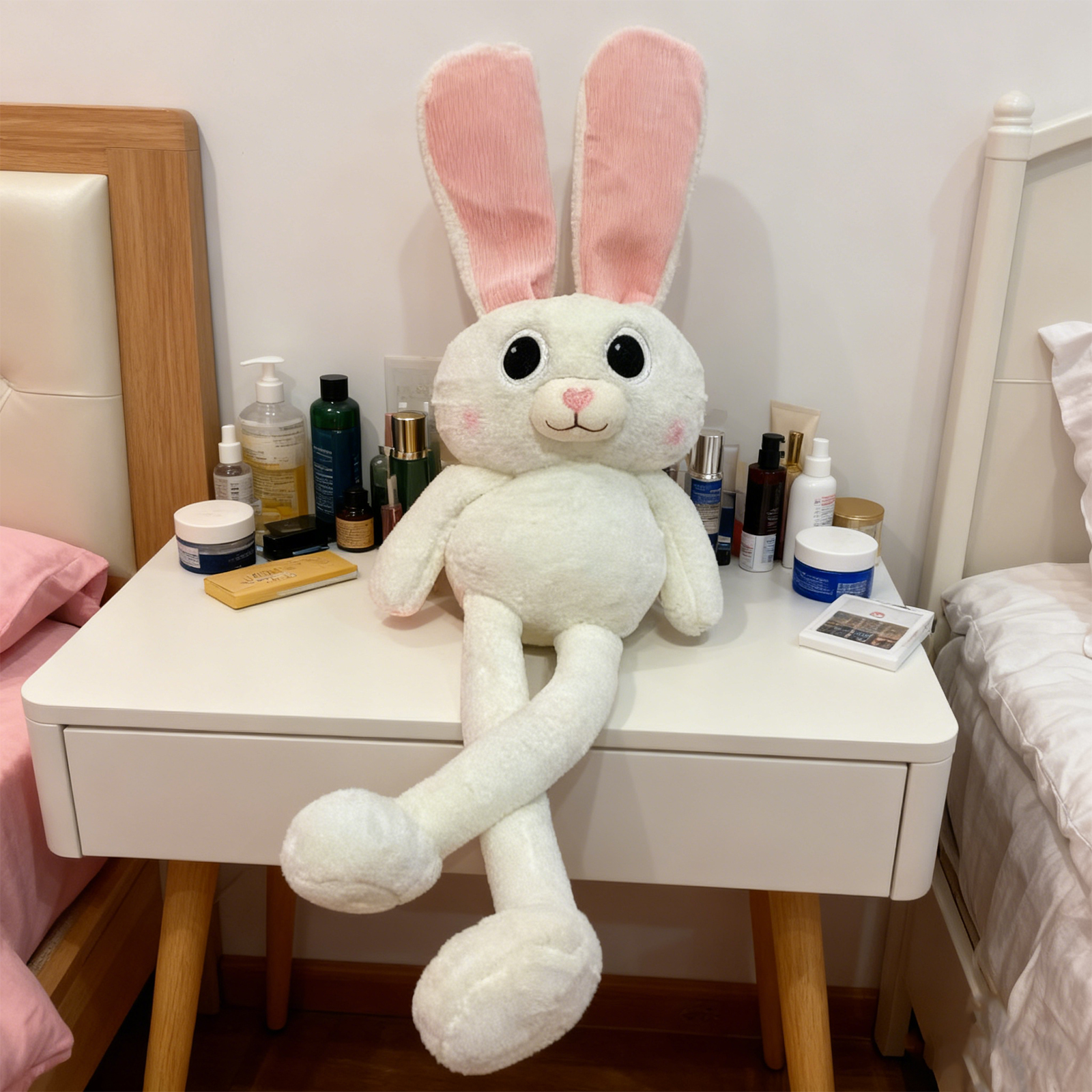 Muñeca de Conejo de 95 cm Blanco 8124 — imagen 4