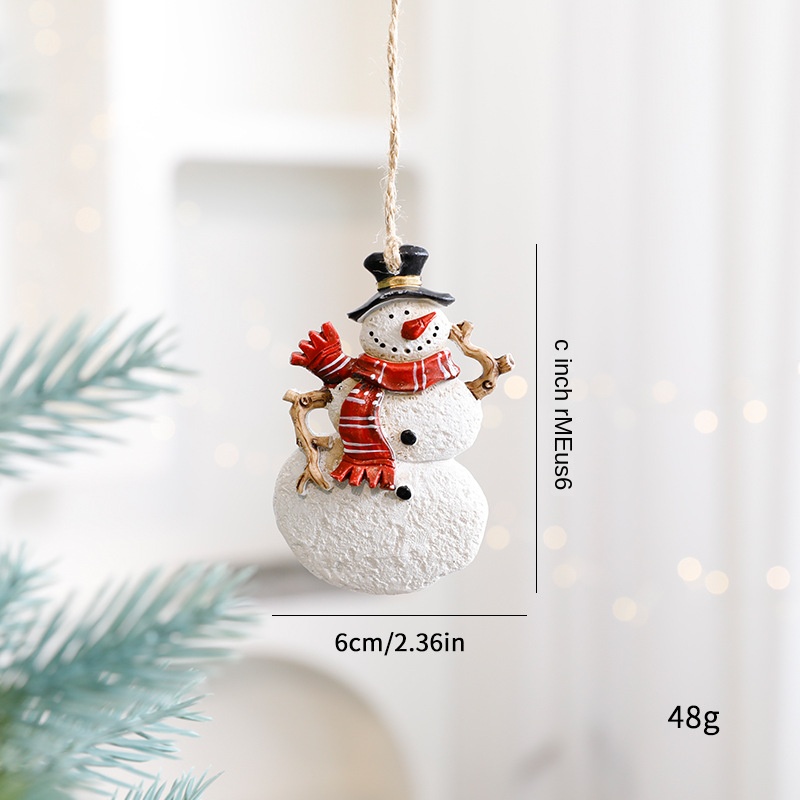 Adorno Navideño Reino de los Cielos Figura de Renuevo Colgante Estilo Animado Decoración para Árbol — imagen 14
