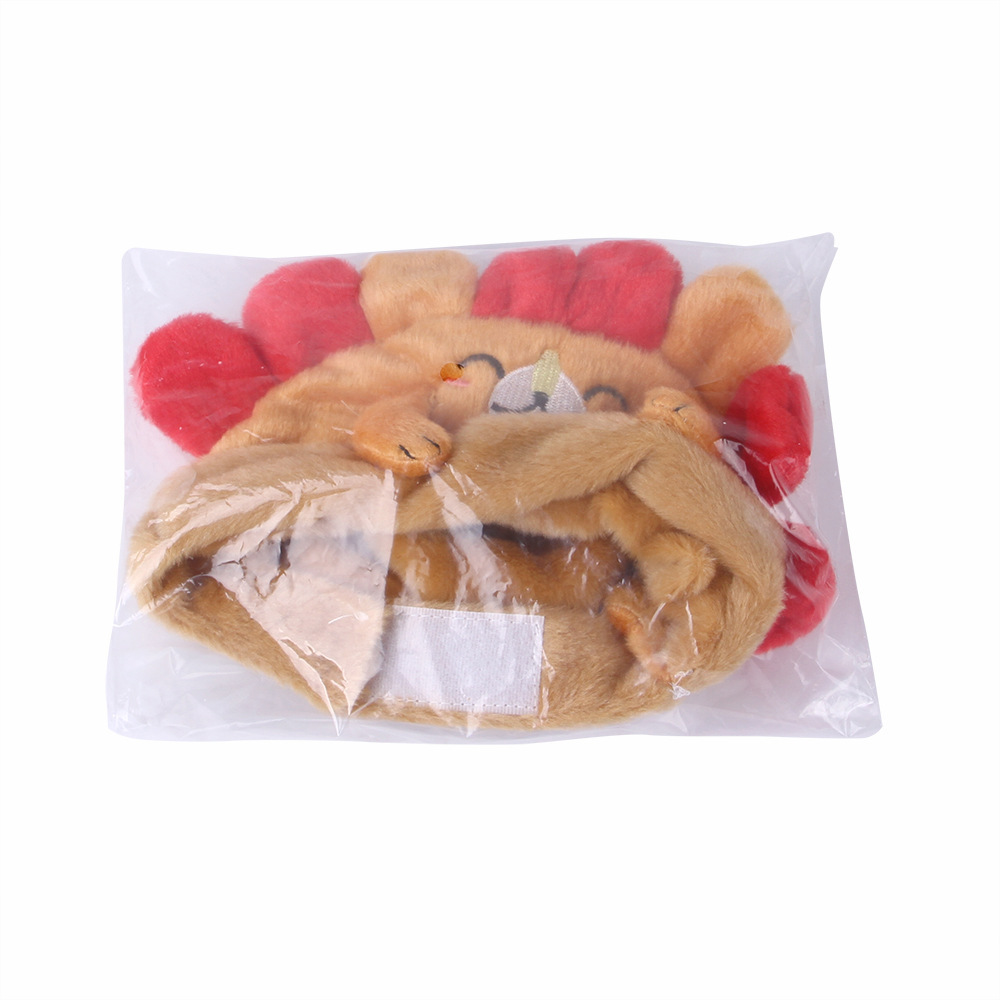 Cute Hedgehog Pattern Pet Head Cover Windproof Outdoor Decorative Mask for Cats and Small Dogs — image 6