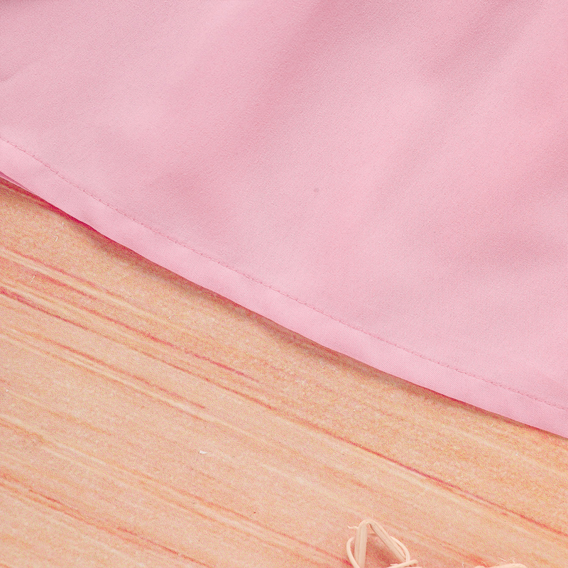Vestido de Cordero para Niña Pequeña con Manga Rizada, Cuello y Brocado de Conejo para Verano — imagen 23