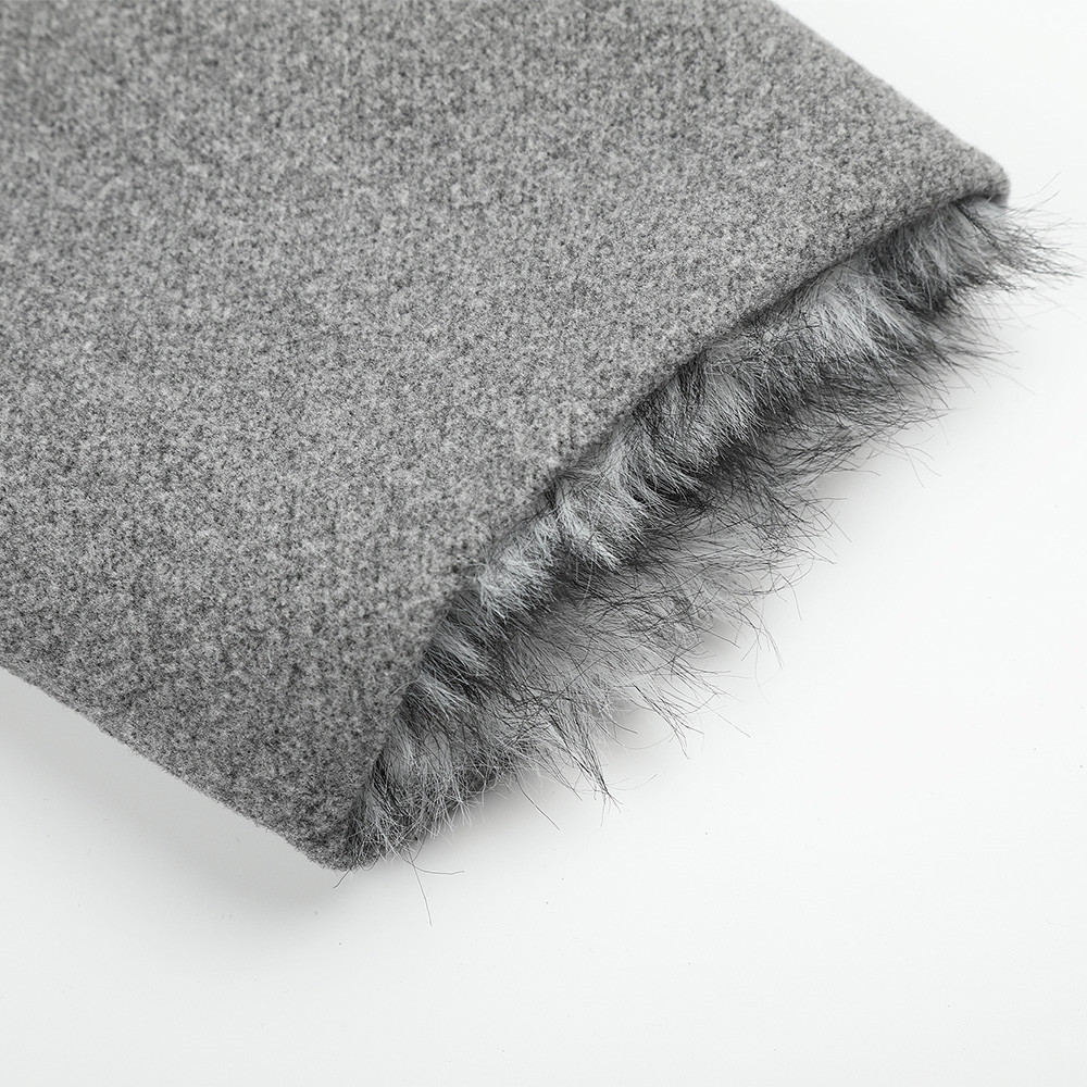 Imitation rabbit fur lapel fur jacket — image 5
