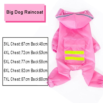 Chaquetón de Agua para Perros Jumpsuit Impermeable para Canes Labrador y Golden Retriever — imagen 9