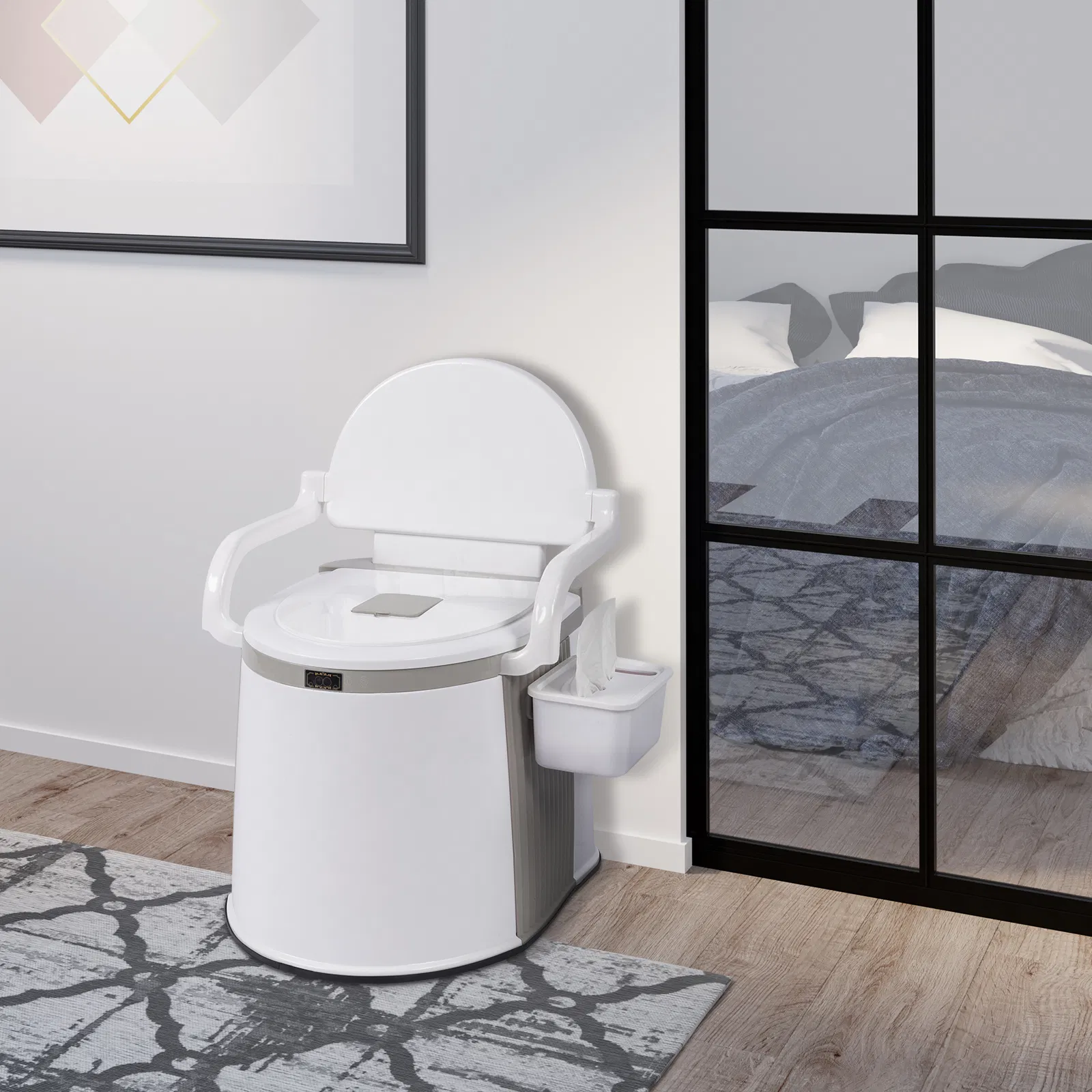 Outdoor Portable Toilet/Portable Travel Toilet for Camping /Hiking Toilet / /Fishing Toilet…/ — image 4