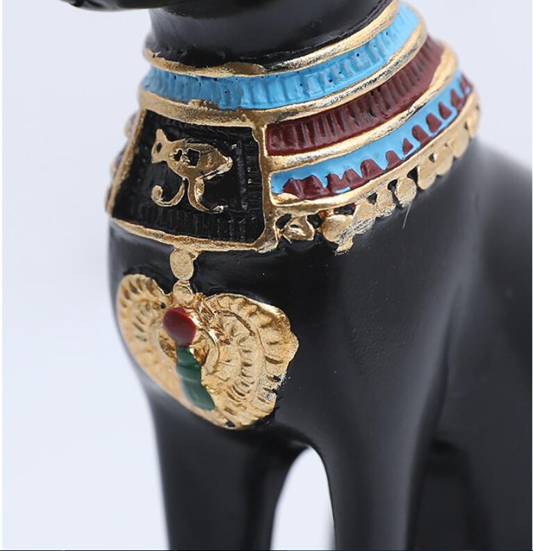 Egyptian Cat God Decorates Home Entrances Crafts Living Room Decorations Gifts Lucky Cats — image 5