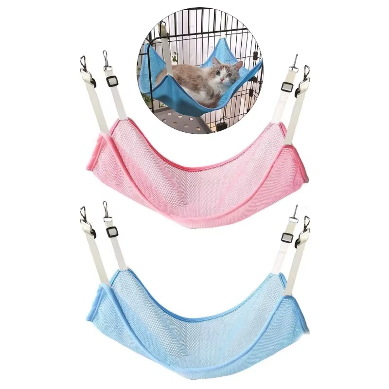 Hanging Hammock Pet House for Cats Accessories Pets Window Hammocks Beds and Furniture Bed Summer Kitten Houses Balcon Things — image 1