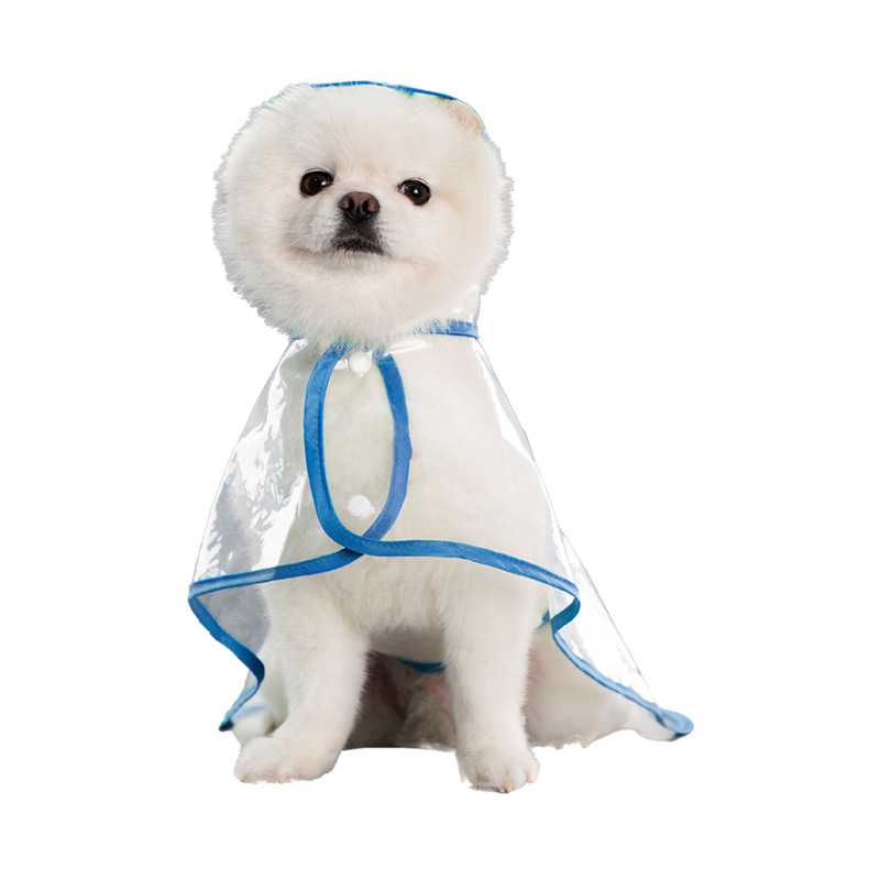 Ropa de Perro Impermeable de Plástico Transparente — imagen 5