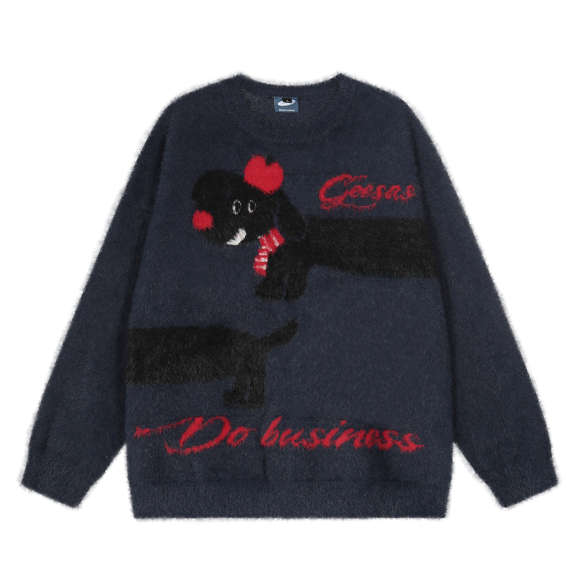 Sausage Dog Jacquard Sweater — image 4