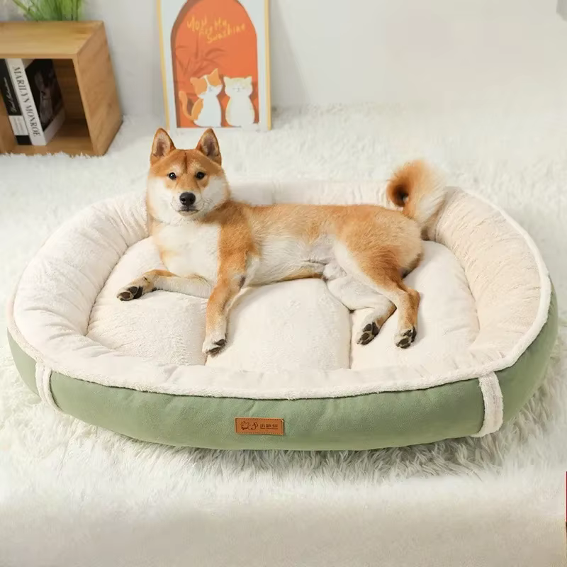 Suministros para perros: cama para mascotas, sofá pequeño, razas de perros, camas grandes y medianas, productos para mascotas, cestas, cojines, productos de refugio, mantas para gatos, ropa de cama — imagen 1
