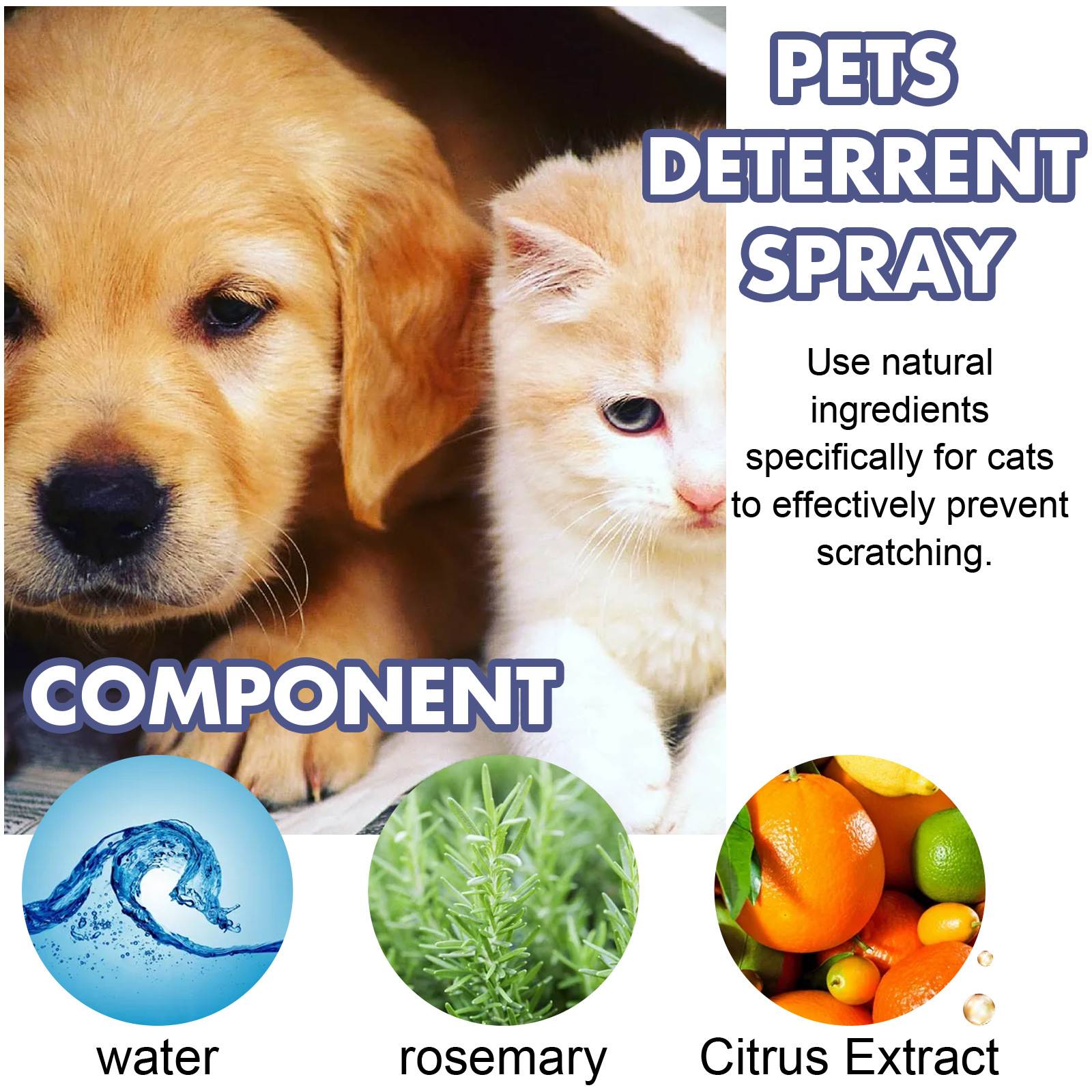 Pet Anti-Scratch Spray Exclusion Zone Set Up Spray Cat And Dog Scratching Door Sofa Anti-Scratch Solution — image 7