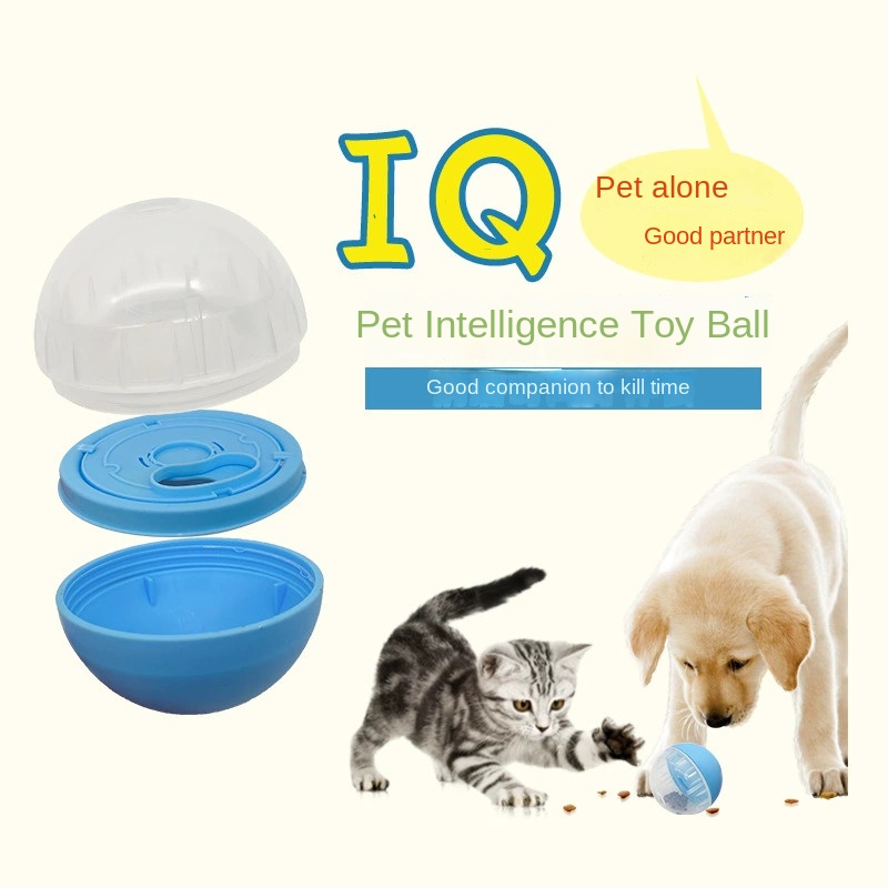 Pelota de Alimentación para Mascotas con Movimiento Aleatorio - Juguetes Inteligentes Resistentes al Mordisco para Perros y Gatos — imagen 1