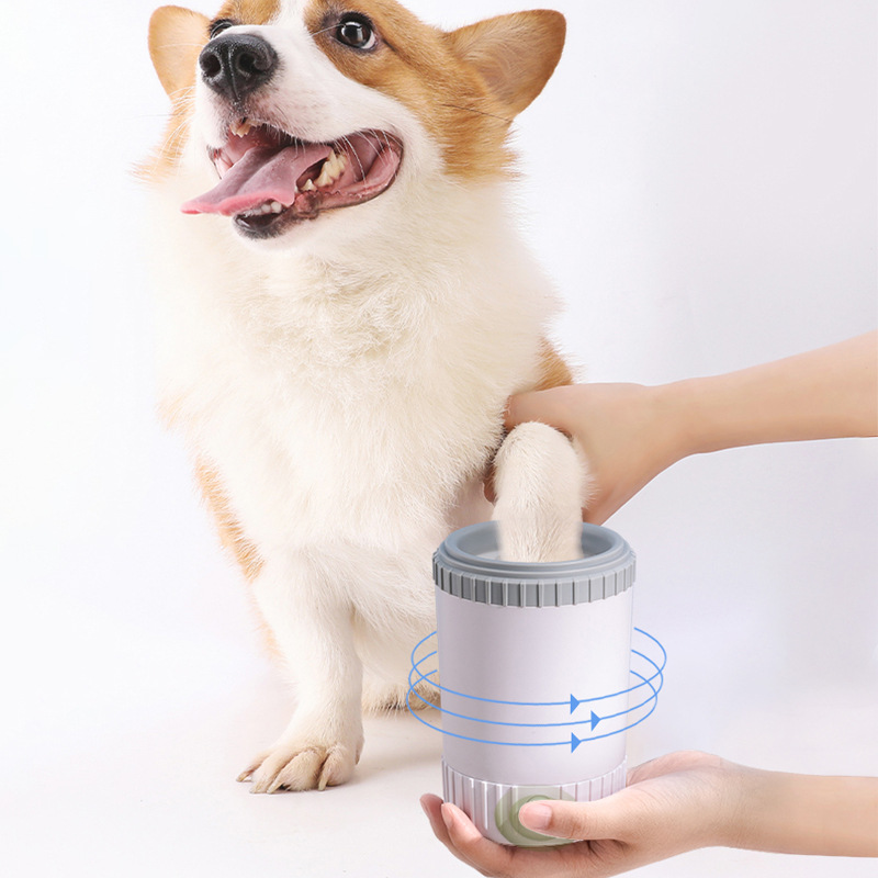 Cupido para pies de mascotas - Baño suave para gatos y perros con limpiador de uñas — imagen 2