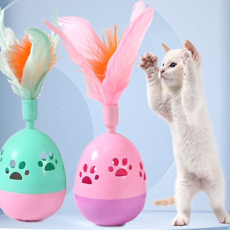 Juguetes Interactivos Tumbler Bell Gato con Sonido — imagen 11