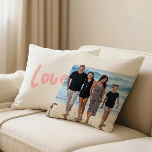 Custom Cushion Personalized Image Upload Fast Printing For Wedding For Pet Lovers - Must Upload The Image — image 6