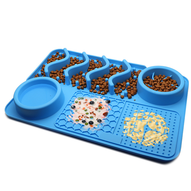 Dog Silicone Licking Pad Pet Licking Mat Silicone Smelling Mat Multifunctional Food Bowl Pets Supplies — image 10