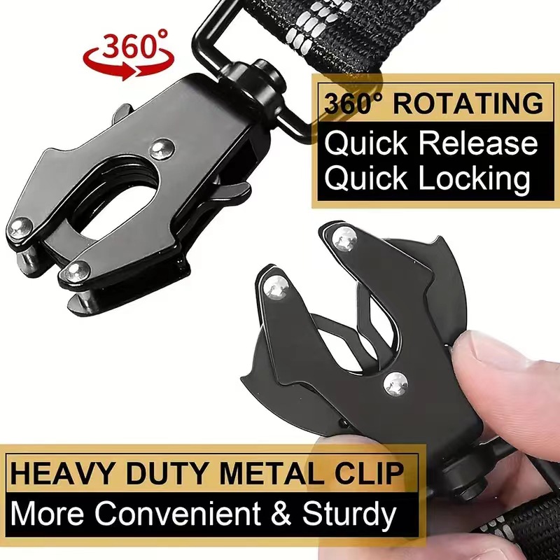 Cinturón Táctico de Resistencia para Perros con Cuerda de Fuga — imagen 2