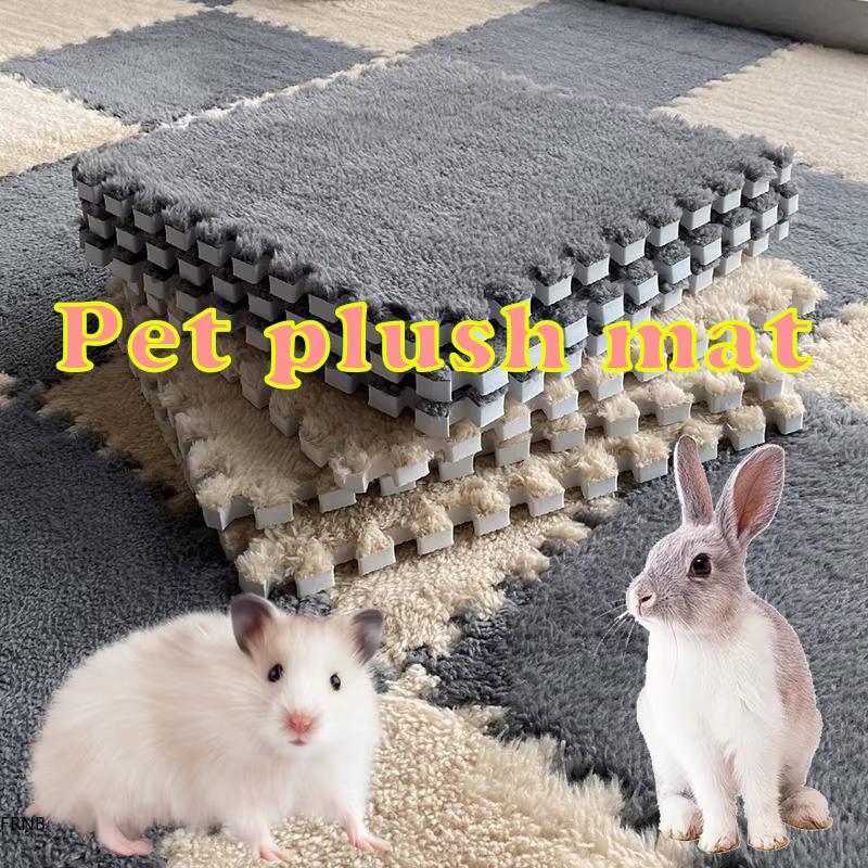 Almohadilla Térmica para Mascotas 30*30cm (1-10 Piezas), Espuma EVA, Manta/Colchoneta Suave para Conejillos de Indias, Hámsters y Conejos, Cama y Accesorios para Mascotas — imagen 1
