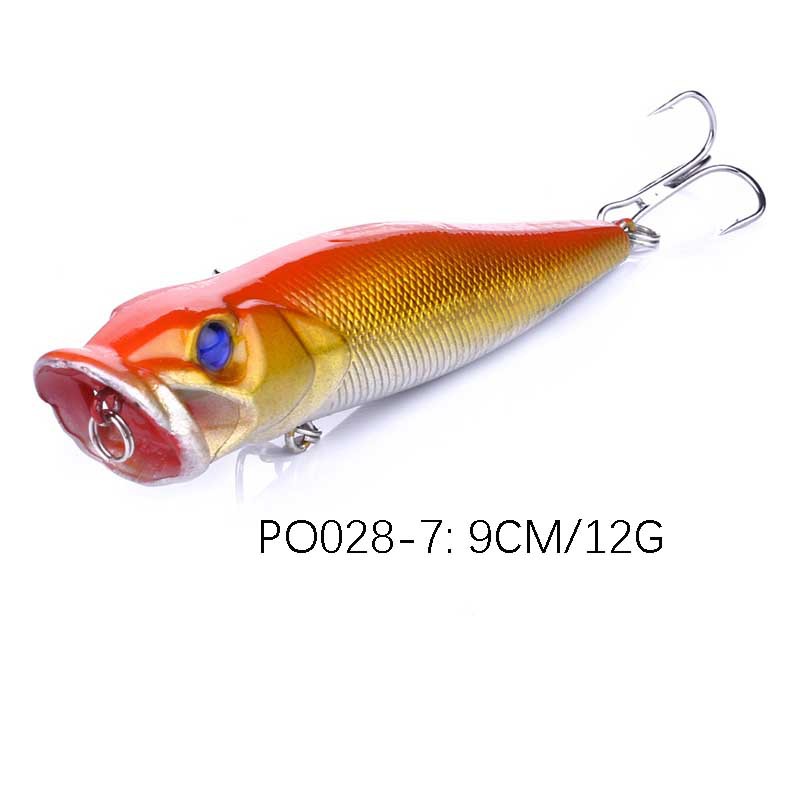 Señuelo de Pesca Boca Grande Tipo Wave Steak, Cebo Duro de Golpe en el Agua — imagen 7