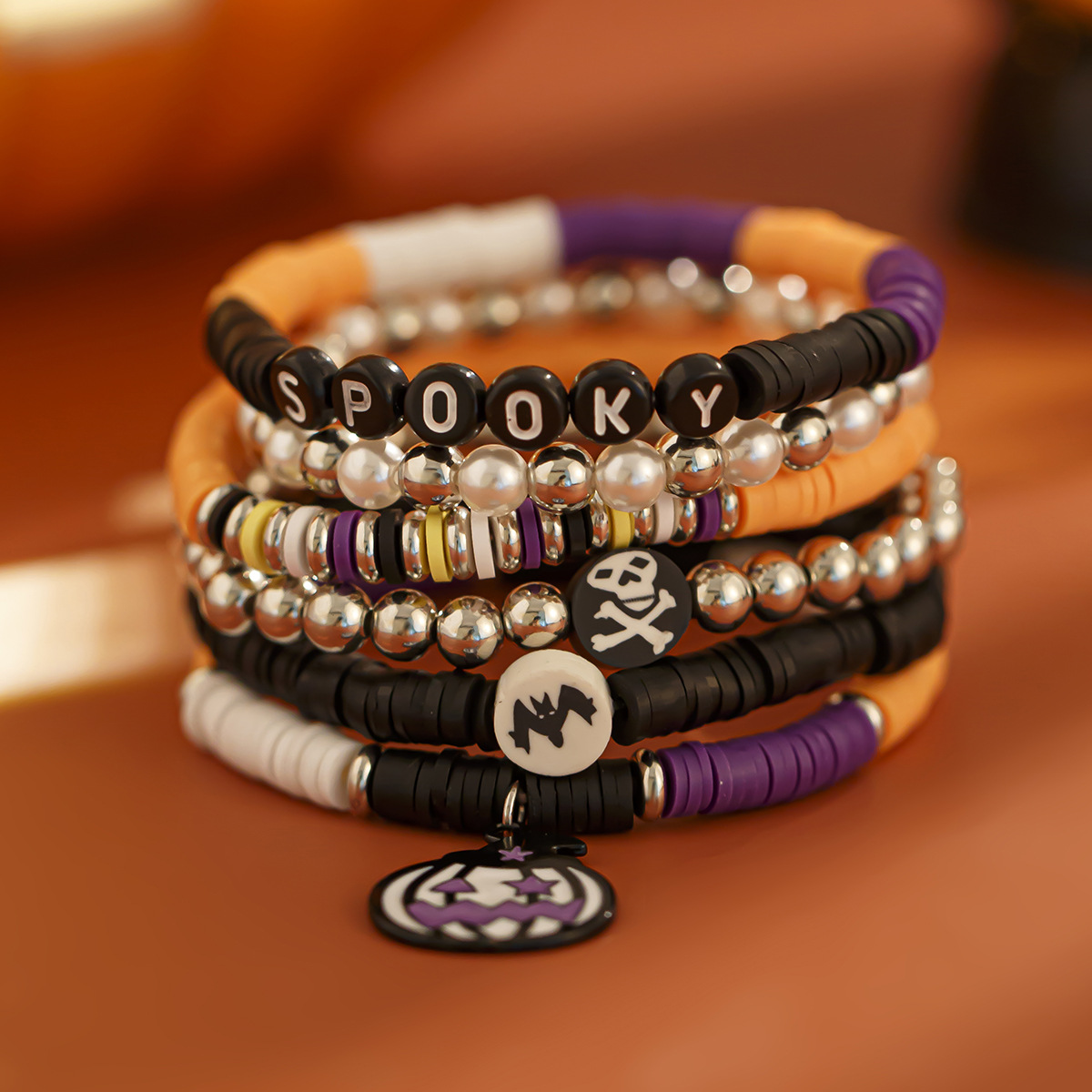 Collar de Pulsera de Murciélago Cristal Simples con Estilo de Moda — imagen 2