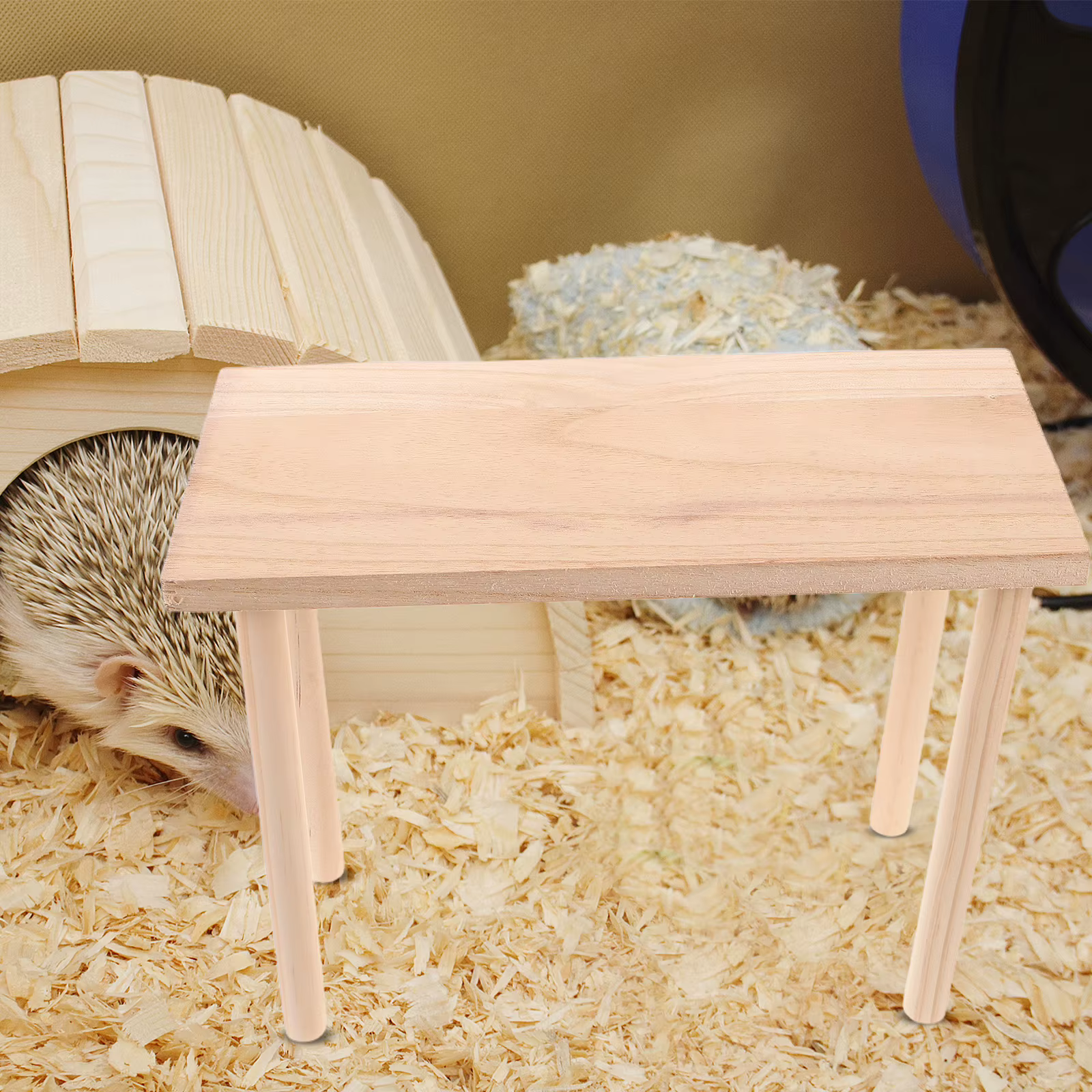 Hamster Platform Tall Wooden For Cage Small Animal Play Area Activity Center Rest Spot Climbing Board Pet Decor Cage — image 5