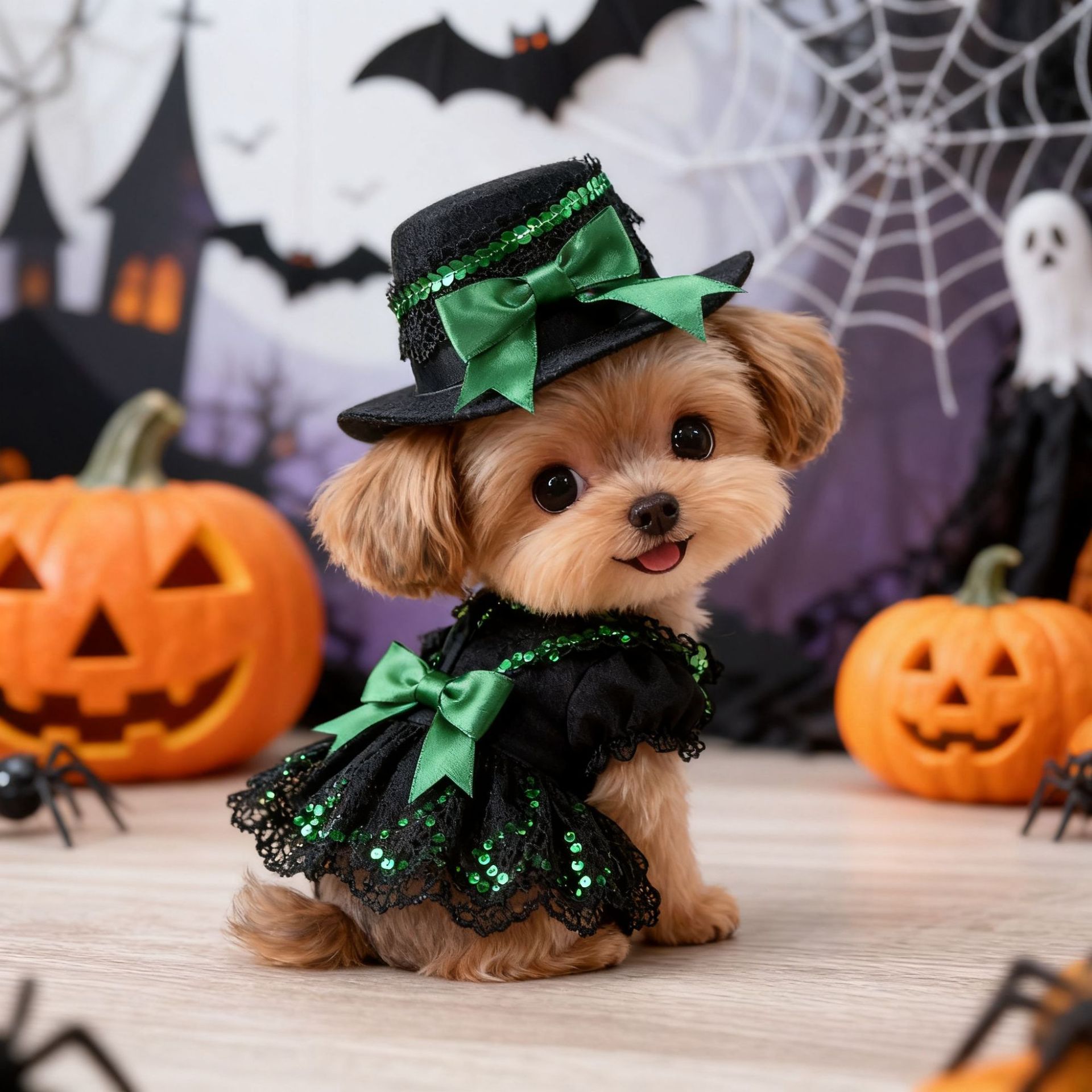 Sombrilla de Fiesta para Mascotas Serie Completa de Animales Miniatura Navidad Halloween Cumpleaños — imagen 1
