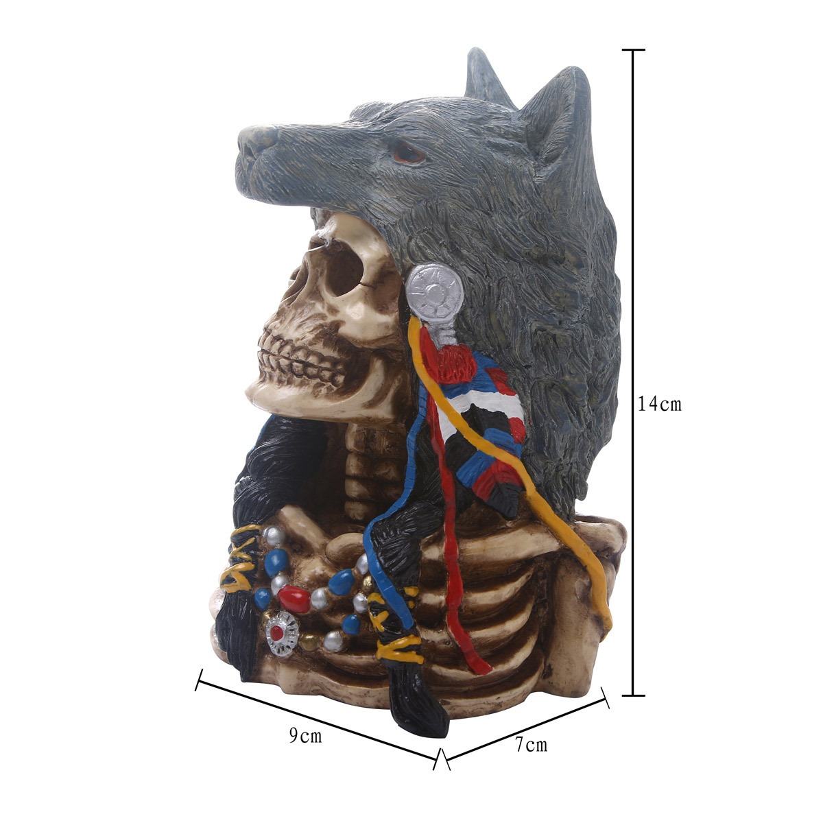 Animal skull model resin skull handicraft ornaments — image 4