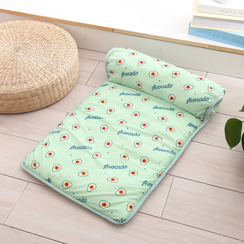 Cat dog pet ice pad summer autumn cooling heatstroke prevention sleeping mat fruit mat non-slip ice silk mat — image 7