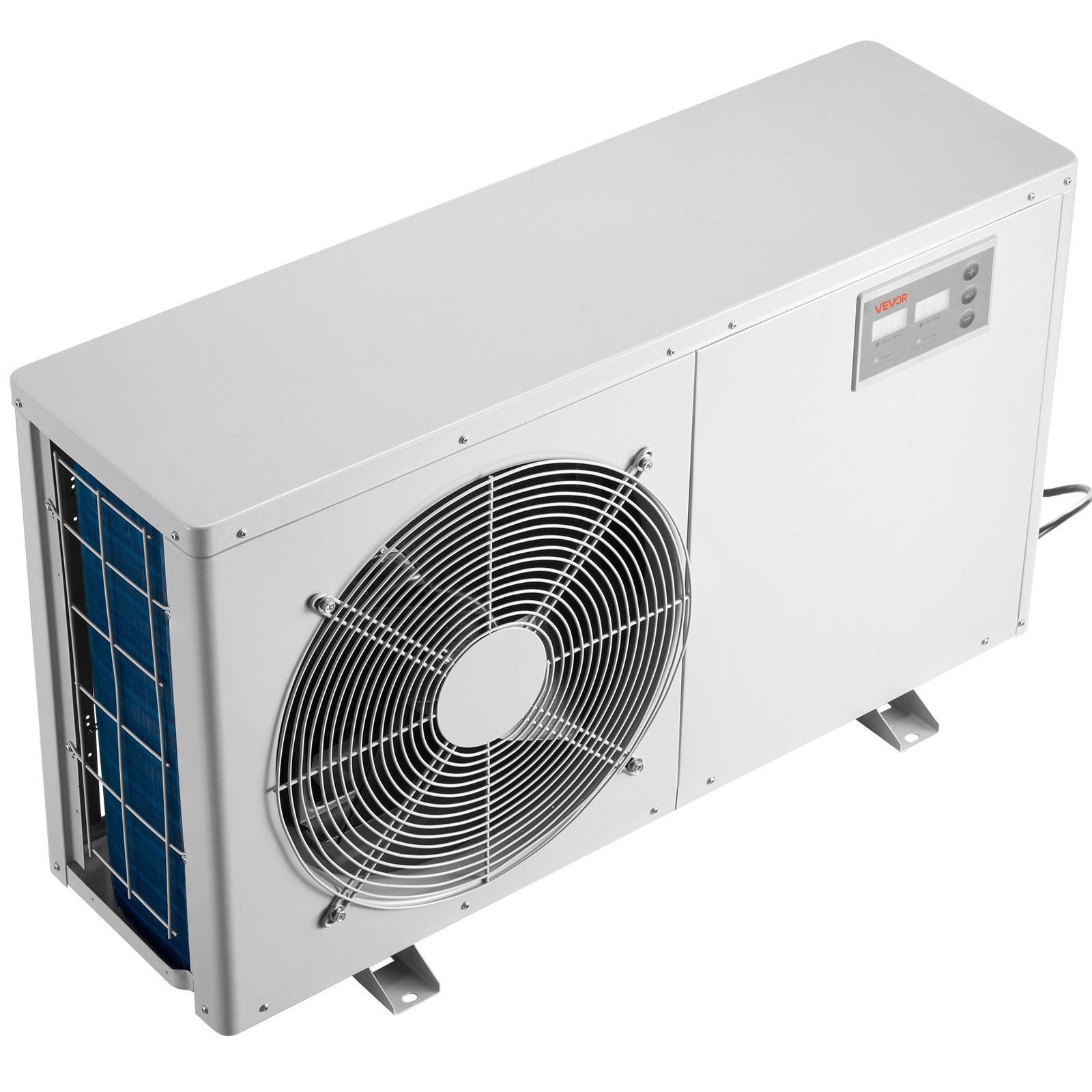 Aquarium Chiller 500 Gallon, 1-1/2 HP Water Chiller For Hydroponics, Fast Cooling For Fish Tank, Axolotl, Coral Reef, Quiet Refrigeration Compressor, Titanium Evaporator, Complete Fittings — imagen 1
