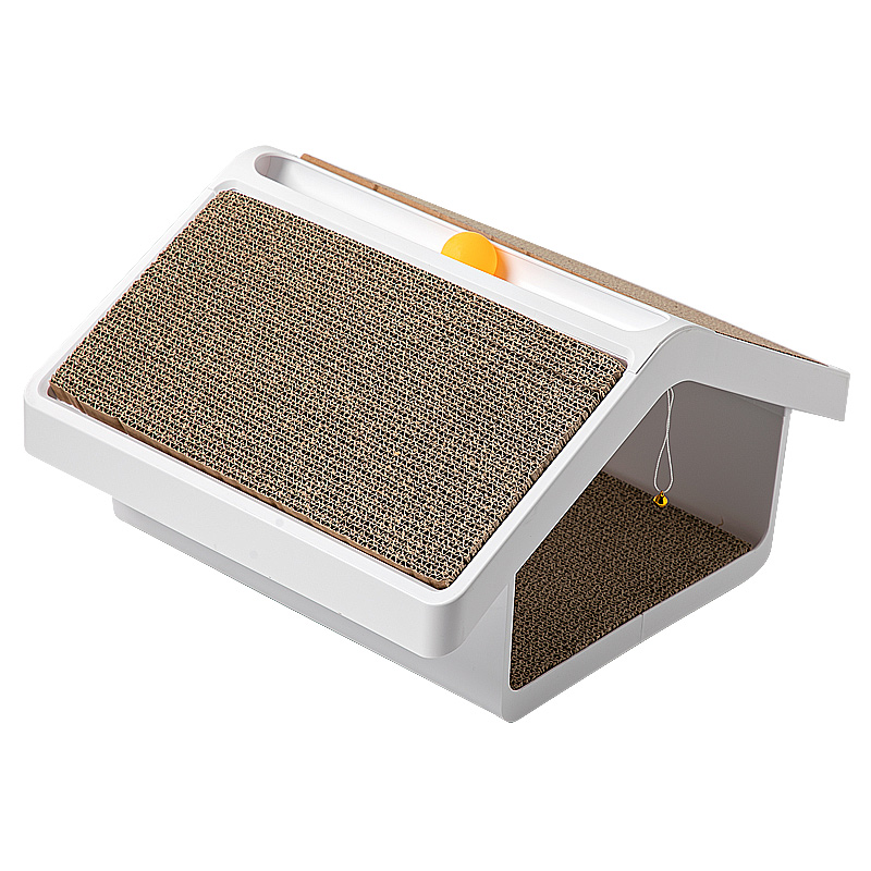 Litter Cat Cottage Cat Toys Cat Supplies Vertical Cat Claw Board Corrugated Paper Cat Scratching Board — image 6