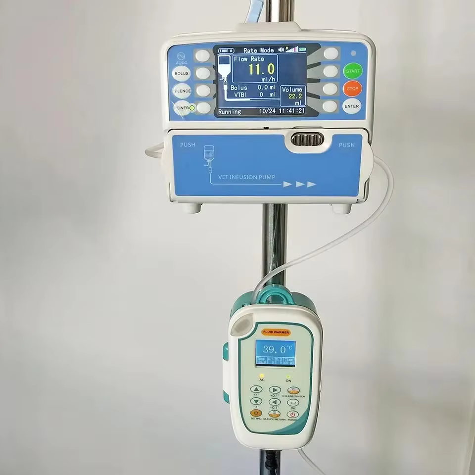 Suministro de Equipo Médico Veterinario Bomba de Infusión Eléctrica para IV, Bomba de Infusión Veterinaria más Vendida — imagen 5