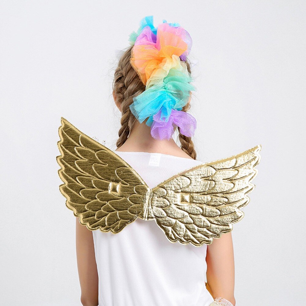 Disfraz de Unicornia Arcoíris para Niñas con Tutú, Alas y Diadema de Cabeza para Fiesta de Halloween, Cumpleaños o Navidad — imagen 6
