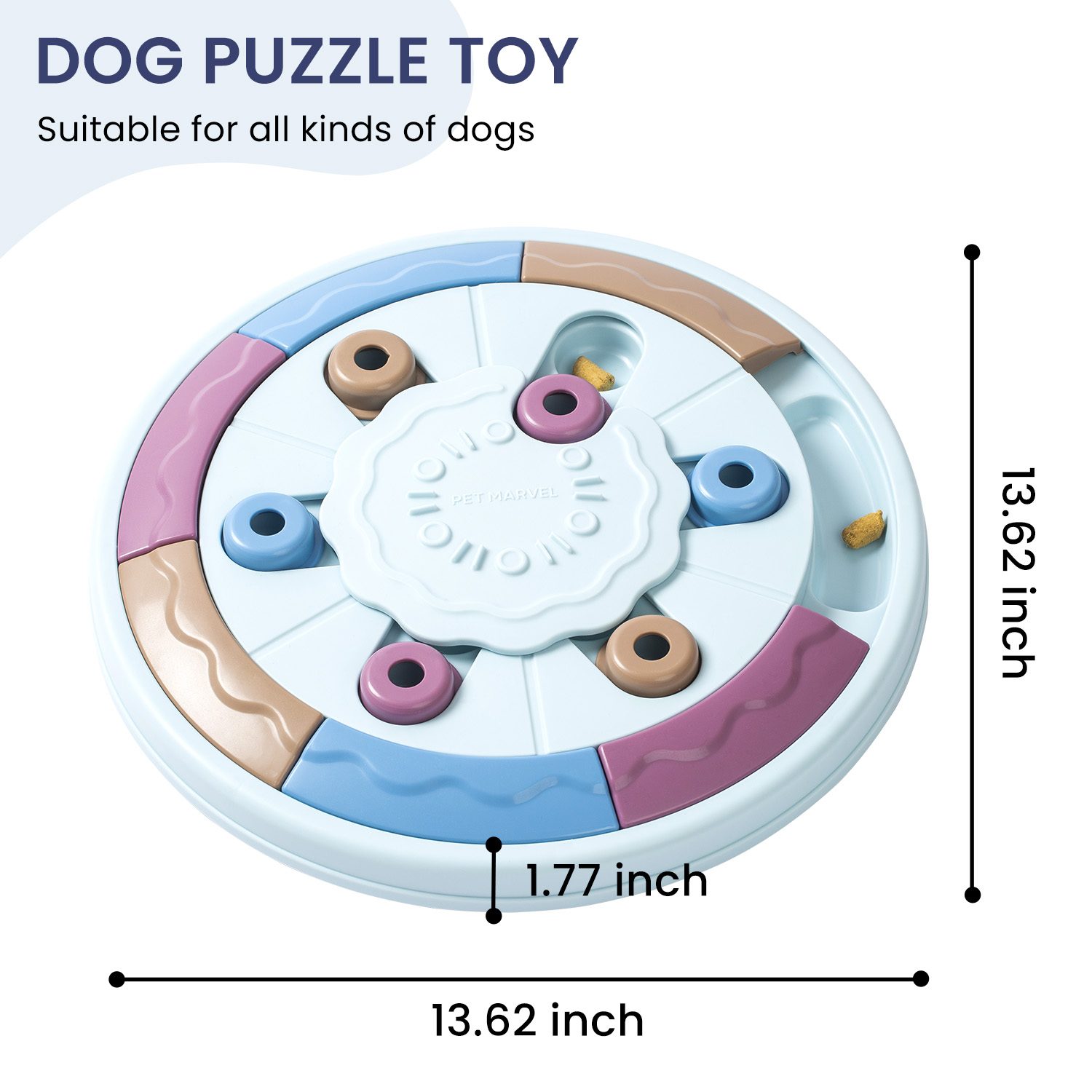 Juguete de Rompecabezas Interactivo PETMARVEL para Perros, Niveles 1-3 — imagen 4