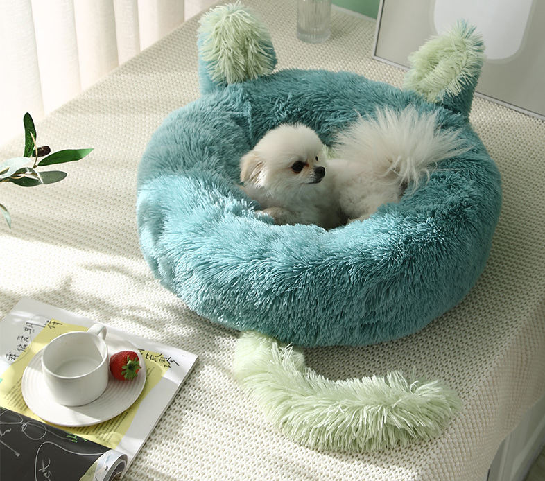 Cat Litter Dog Litter Rabbit Ears Pet Litter Dog Bed Winter Warm Mat Dog Mat Pet Supplies — image 3