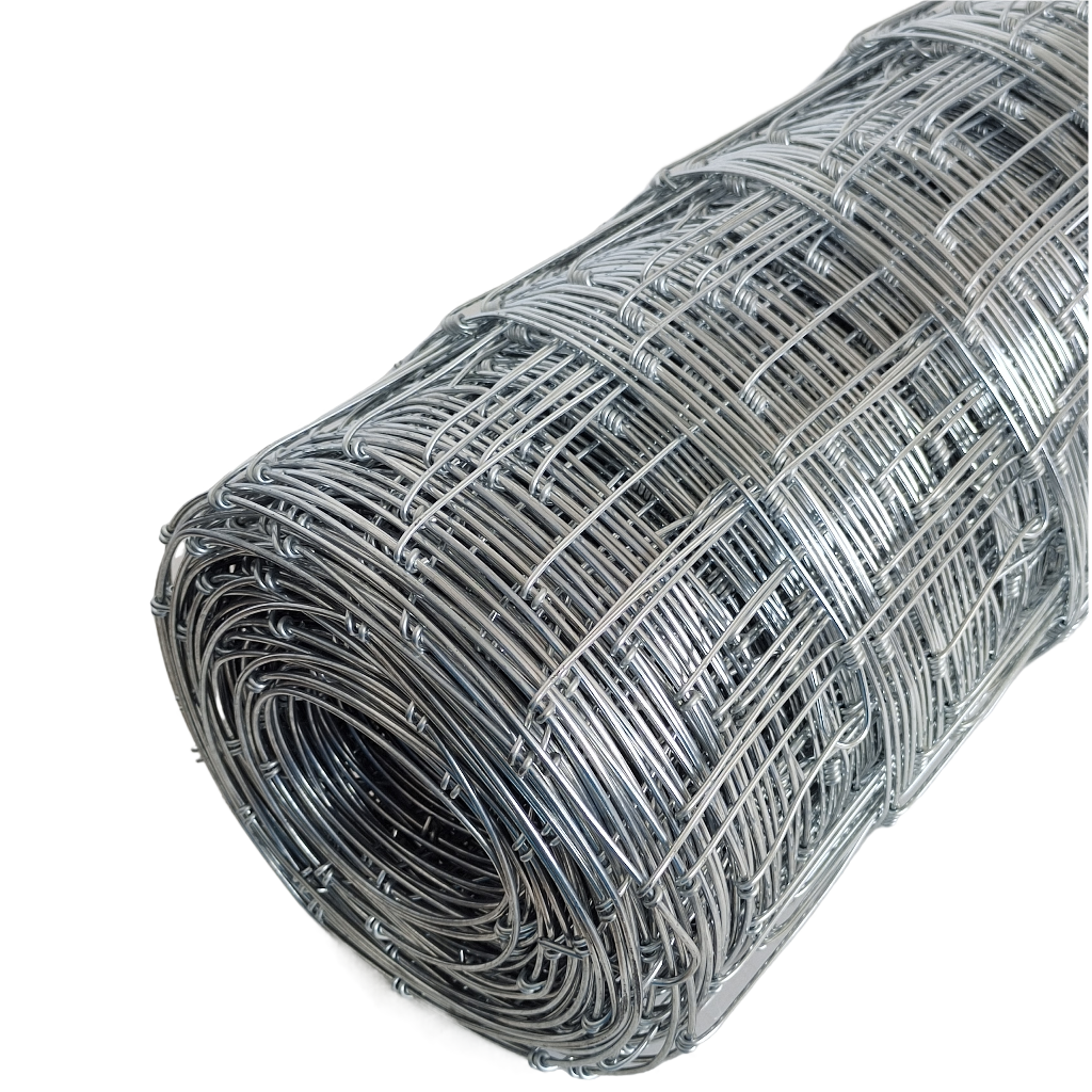 Farm Fence 5ft X 328ft 14Gauge Heavy Zinc Coating Cattle Fence, Galvanized Field Wire Fencing Deer Fence, Goat Fence, Hog Wire Fencing For Yard Livestock & Animals Protection — imagen 1